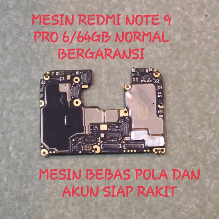 Mesin redmi note 9 pro 6/64gb normal mesin redmi note 9 pro normal mesin note 9 pro mesin xiaomi red