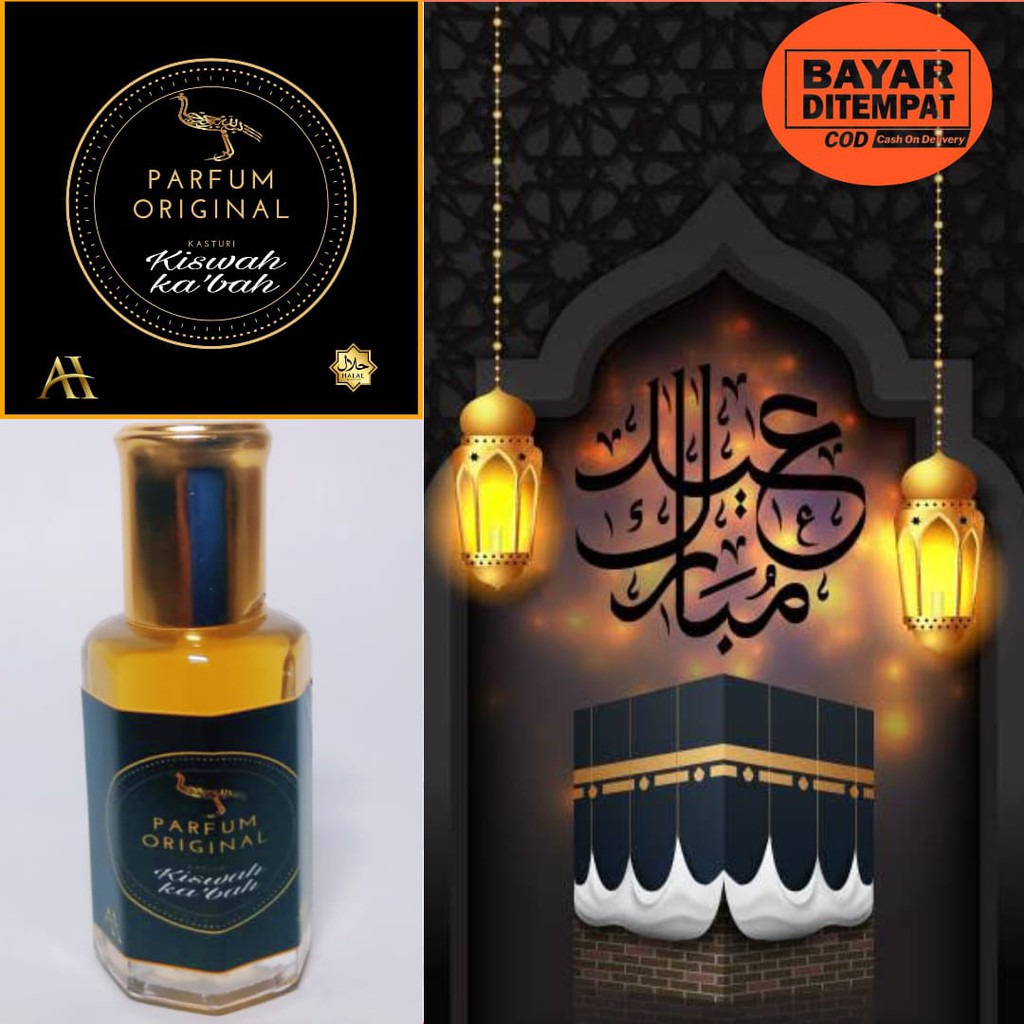 MINYAK WANGI KISWAH KABAH ORIGINAL 6ML PARFUM KISWAH ASLI ORIGINAL (BISA COD)
