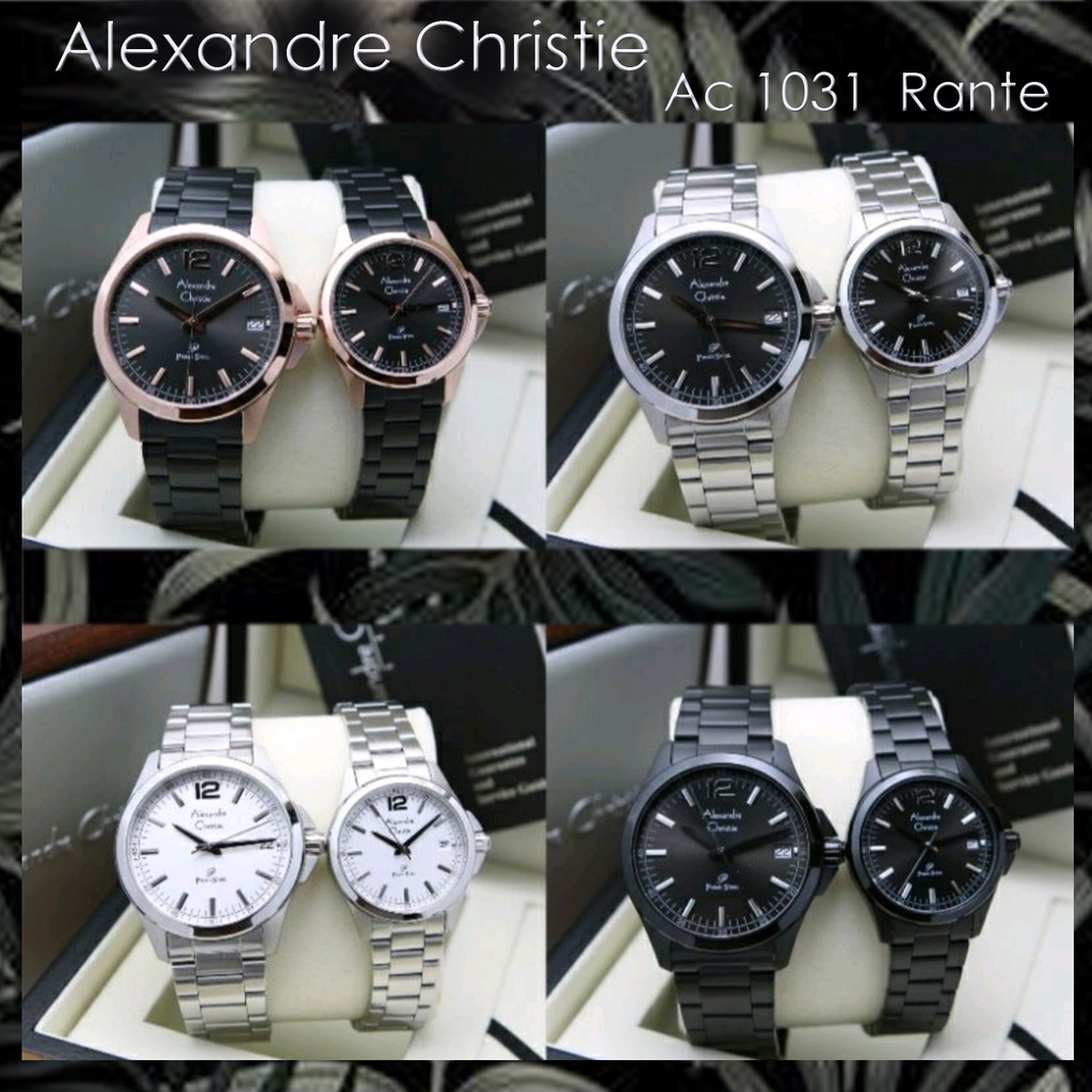 Alexandre Christie Ac 1031  Ac 1028 Jam Tangan Rante Original Garansi Resmi 1 Tahun