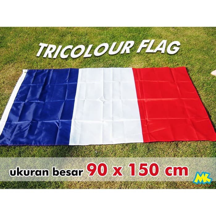 Bendera Prancis / France Flag / backdrop Perancis ukuran besar