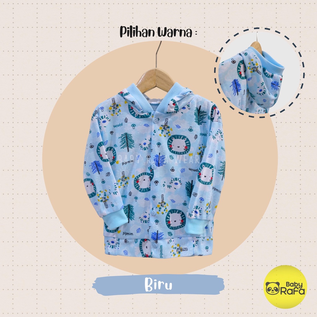 Jaket Premium Sweater Bayi 3 - 12 Bulan merk SNI PIP MIM