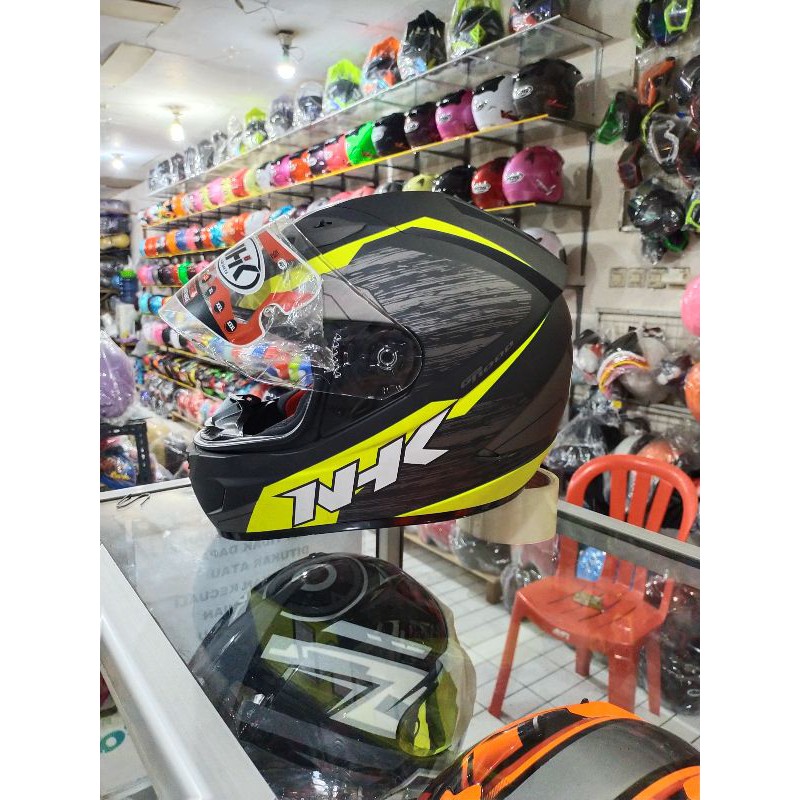 Helm NHK gp1000 motif double visor