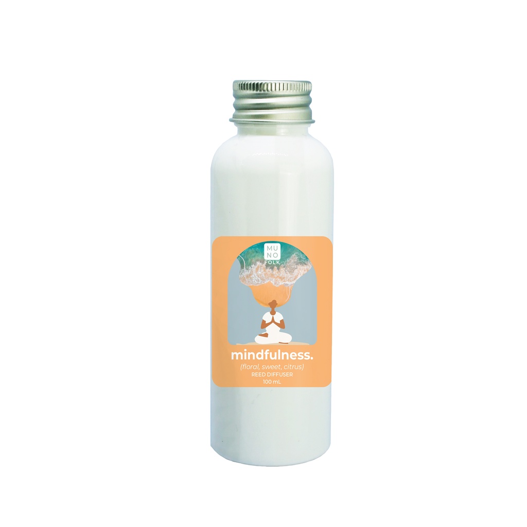 Muno Folk - 100ml REFILL Reed/Rotan Diffuser Aromatherapy | Pewangi Pengharum Ruangan-Mindfulness