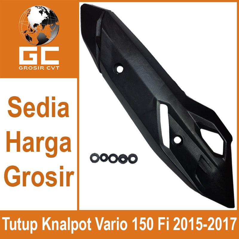 Tutup Cover Tameng Knalpot Honda Vario 150 Fi 2015-2017 Maticking