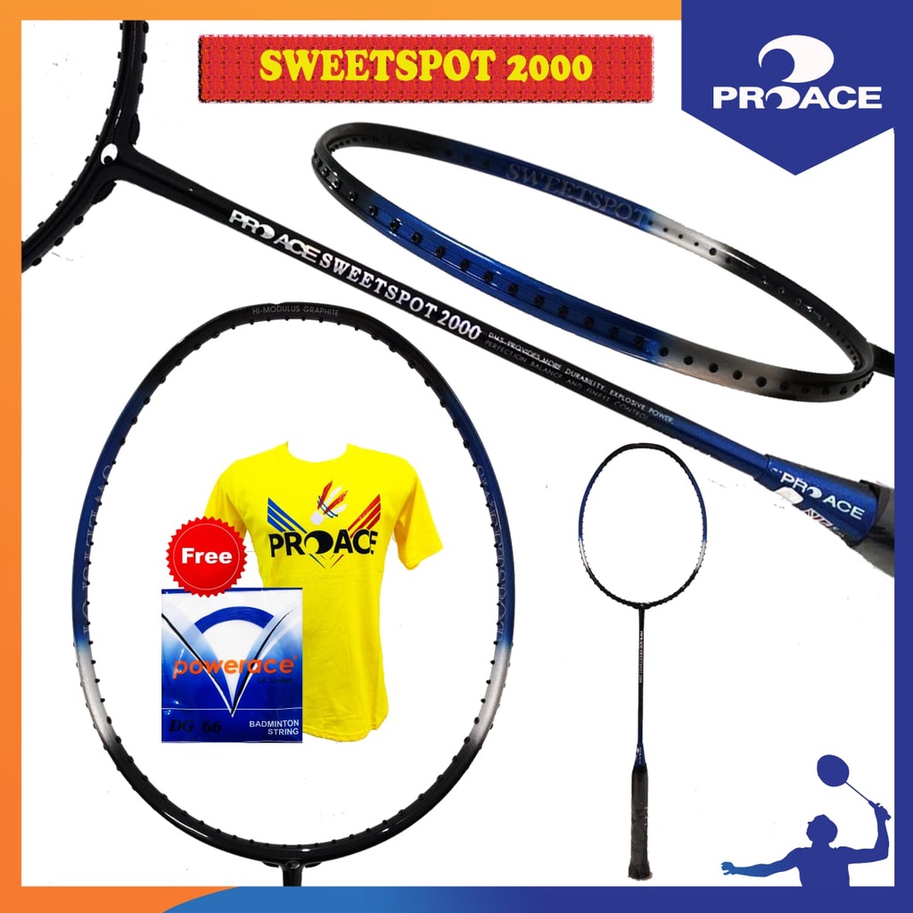 PROACE Sweetspot 2000 / SS 2000 Raket Badminton