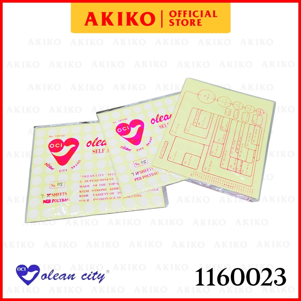 

Label Oci 115 Polos