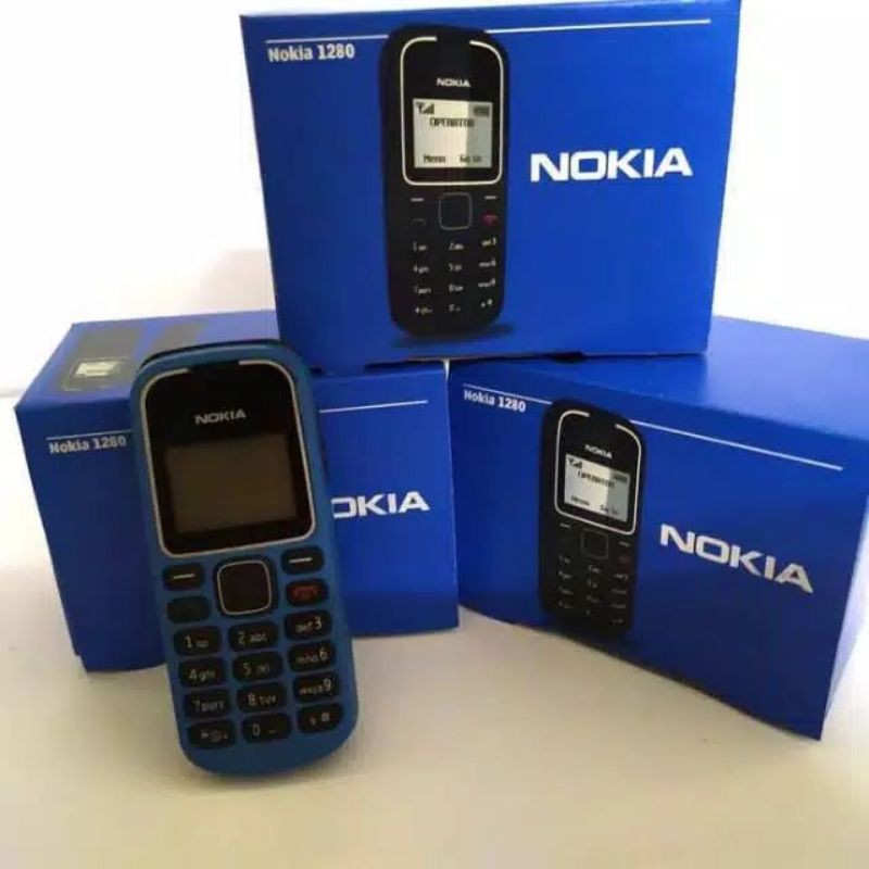 Handphone Nokia 1280 jadul hp Nokia 1280 Hp Murah Hp Jadul Bahasa Indonesia-1