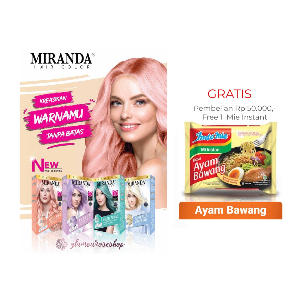 ❤️Glamouroseshop MIRANDA❤️ Miranda Hair Color PASTEL SERIES HOT PRODUCT 30ml!