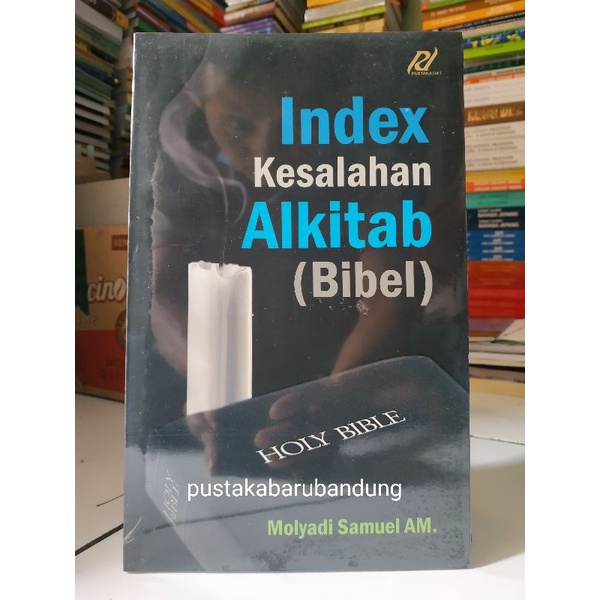 [Original] Buku Index Kesalahan Alkitab Bibel Holy Bibleb Lengkap Edisi Revisi Terbaru Terlengkap Te