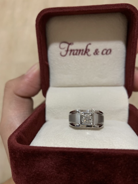 Cincin Berlian Pria Frank Co Indonesia