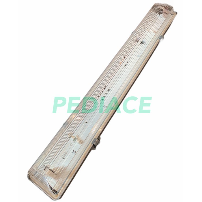 Kap Lampu Neon Panjang TL T8 1x36 watt atau 1x40 Watt Waterproof IP65