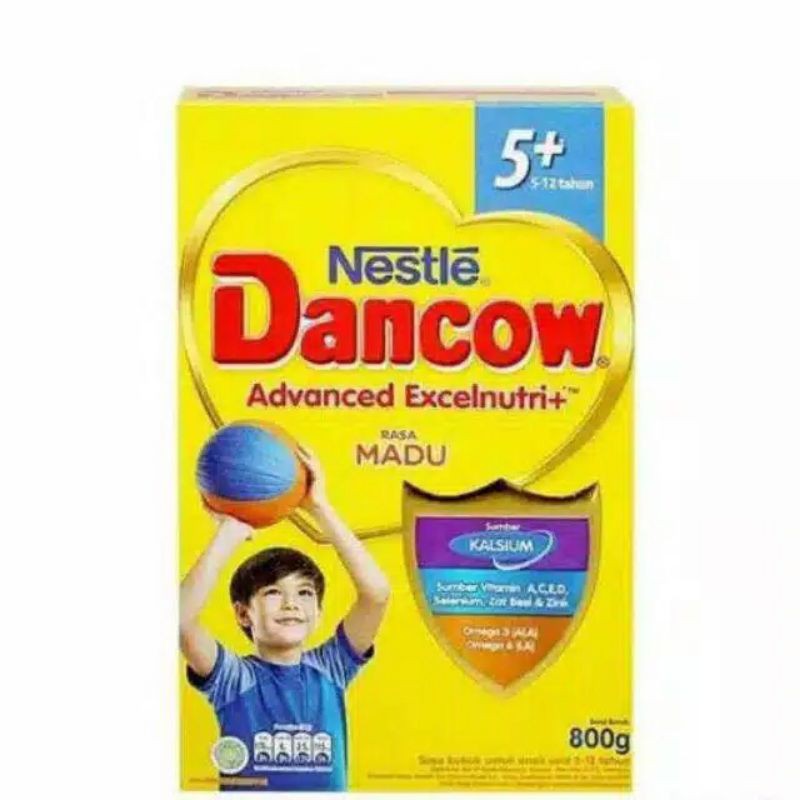 

DANCOW 5+ EXCELNUTRISI MADU/COKLAT/VANILLA 800 GRAM