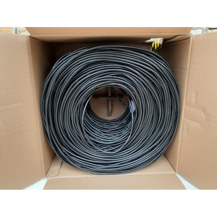 Kabel LAN CAT5e FTP STP Outdoor 20 Meter Siap Pakai Kabel UTP KABEL FTP