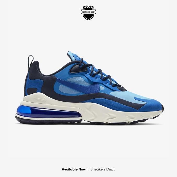 nike air 270 react blue