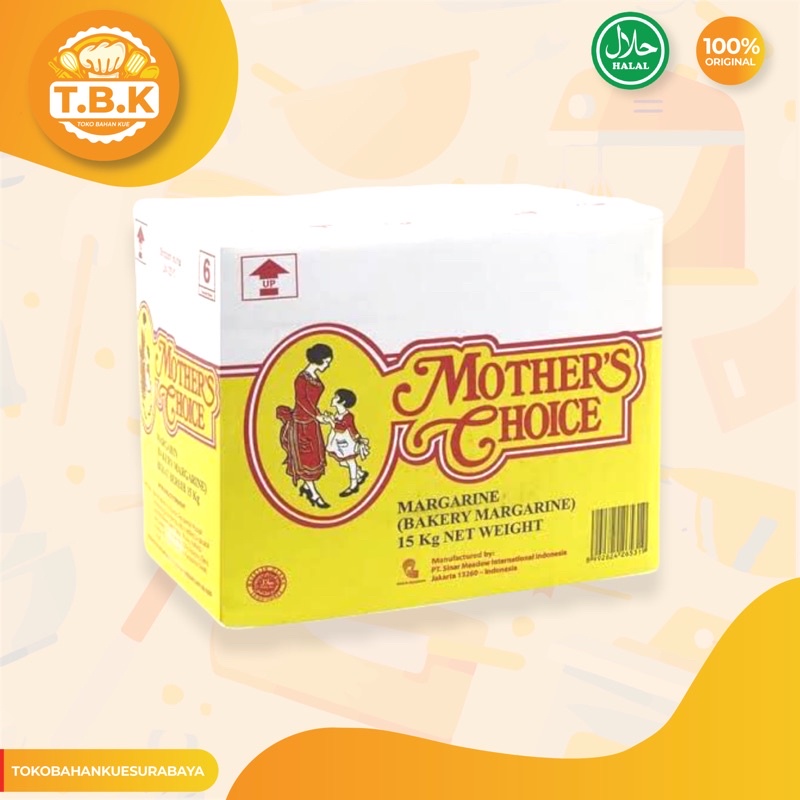 

Margarin MOTHER’S CHOICE 500gr Serbaguna / Repack Kiloan Timbangan / Toko Bahan Kue TERMURAH