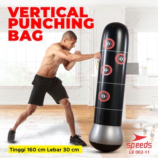 SPEEDS Samsak Tinju Samsak Beladiri Vertical Punching Bag Tiang Samsak Angin Punch Bag Target 002-11