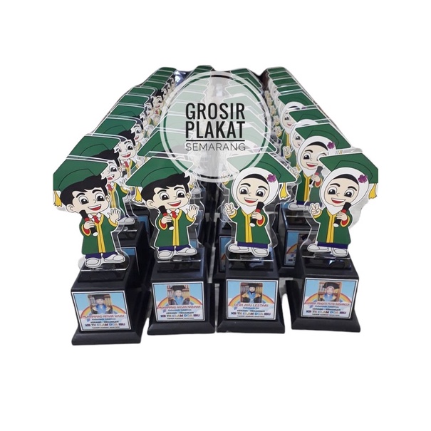 GROSIR  PLAKAT WISUDA AKRILIK PAUD TK SD SMP SMA MURAH