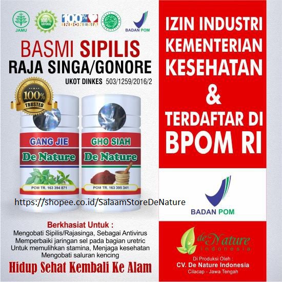 GANG JIE DAN GHO SIAH | OBAT SIPILIS GONORE DAN KENCING NANAH ORIGINAL PRODUCT Bisa COD