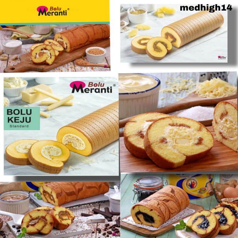 

Bolu Gulung Medan (Meranti) Standard Varian Rasa