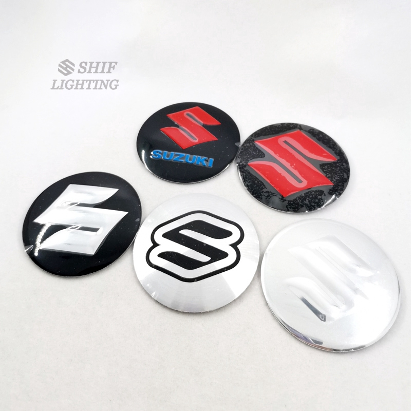 Stiker Emblem Logo Suzuki Ukuran 4x56mm Untuk Velg Hub Mobil