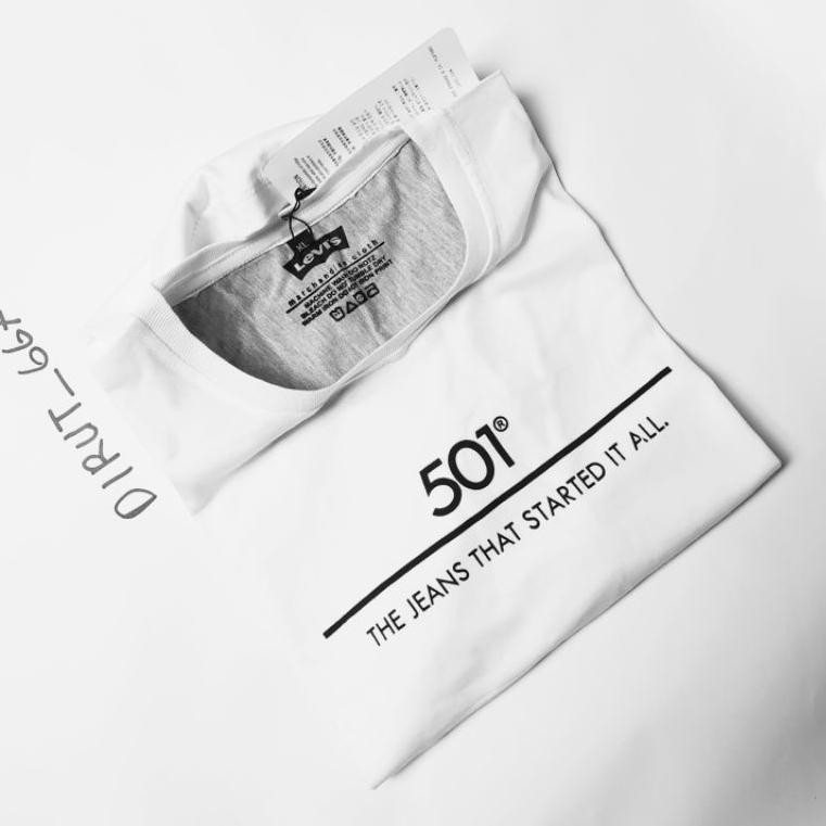 [ CODE | PRM の 202013387 ] BAJU KAOS LEVI'S 501 brc❃