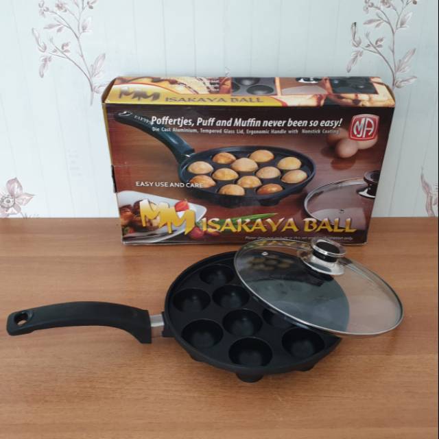 Cetakan Takoyaki Isakaya 12 Lubang