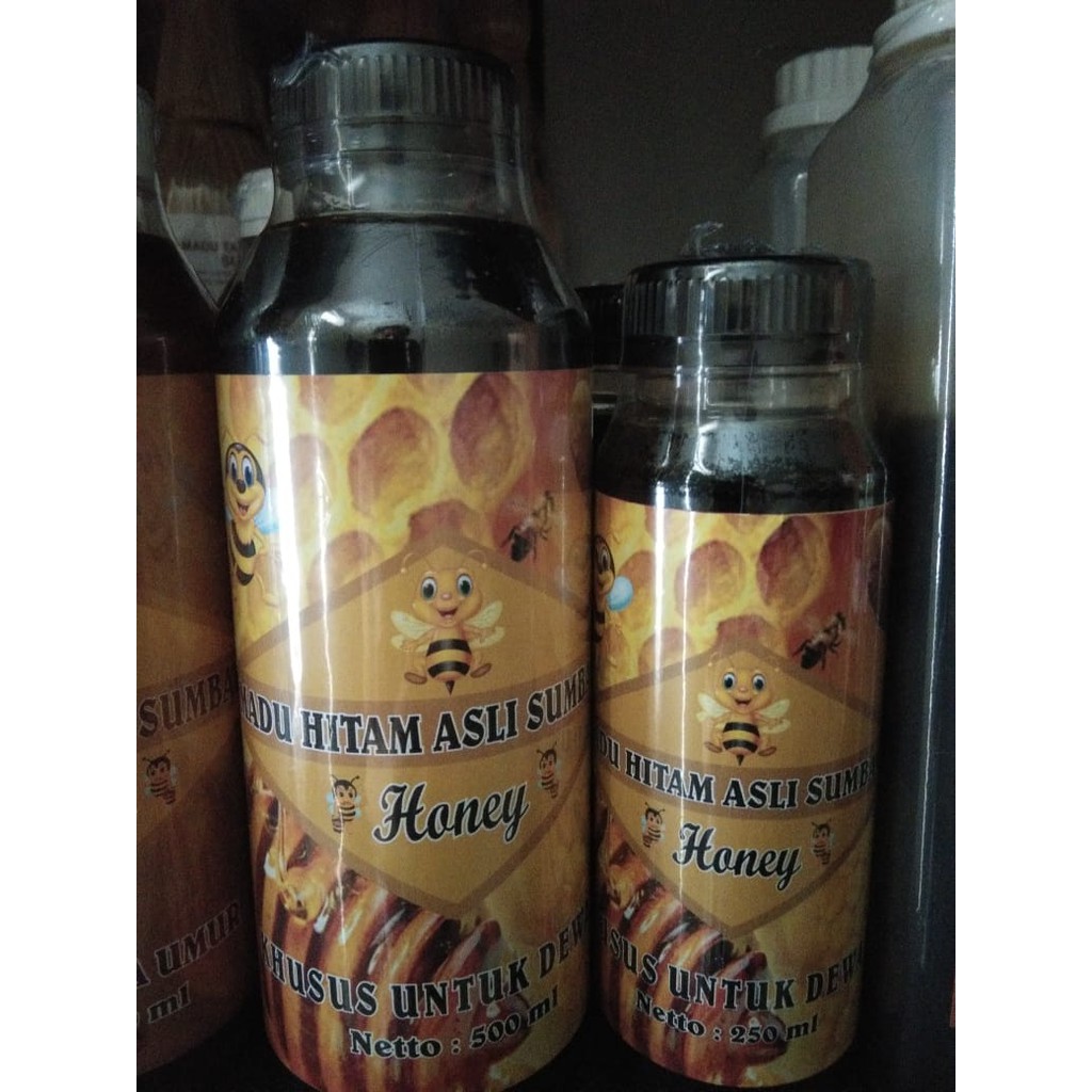 

Madu Hitam Sumbawa Kemasan Botol Plastik 500 ml