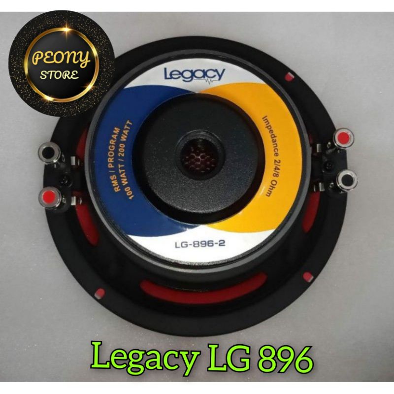 SPEAKER SUBWOOFER 8 INCH LEGACY LG 896-2 / SUBWOOFER 8'' LEGACY 896