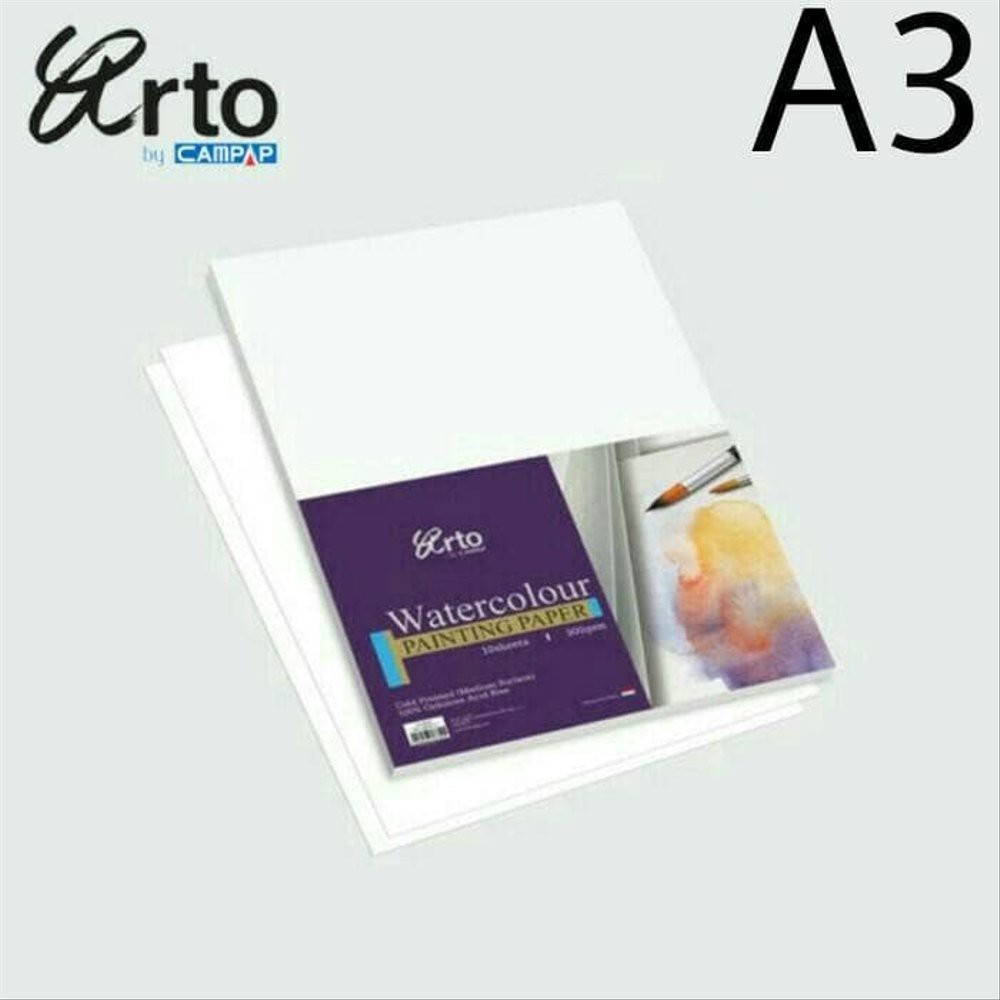 

Arto Watercolour Paper A3 300gsm Cellulose Best Quality