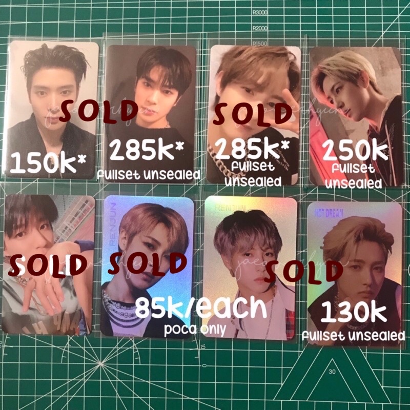 pc photocard jaehyun renjun album & non album kihno ar set resonance prokey projection keyring reloa