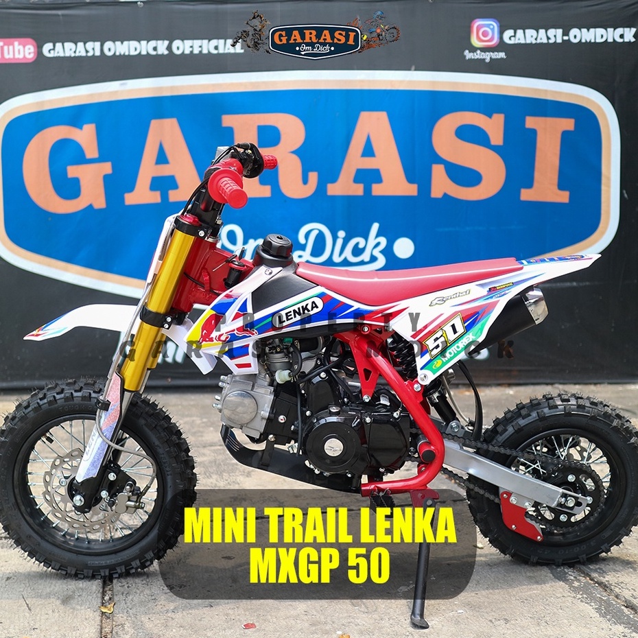 MINI TRAIL LENKA MXGP 50 MESIN 4TAK 50CC