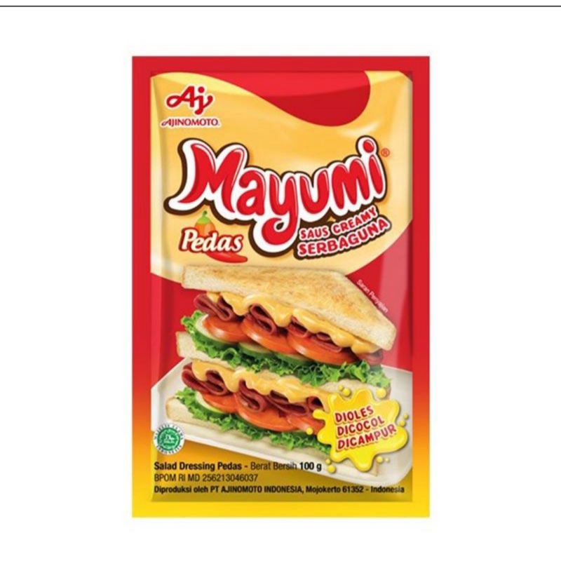 Mayumi Saus Mayonnaise Pedas 100g