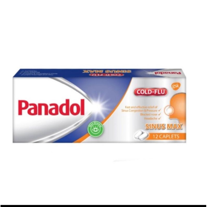 Panadol Cold+Flu ( sinus MAX ) - 12 Caplets