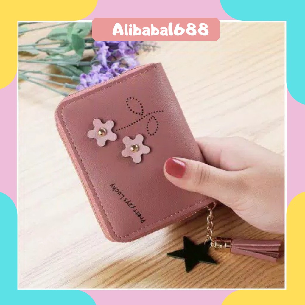 *ALIBABA1688* DOMPET WANITA D09 KOREAN TRENDY FASHION WALLET C1