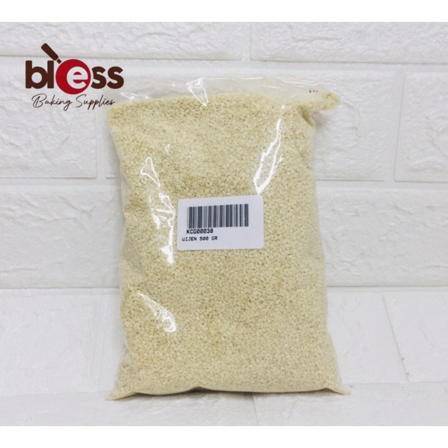 

BIJI WIJEN PUTIH REPACK 500 GR / WHITE SESAME SEED