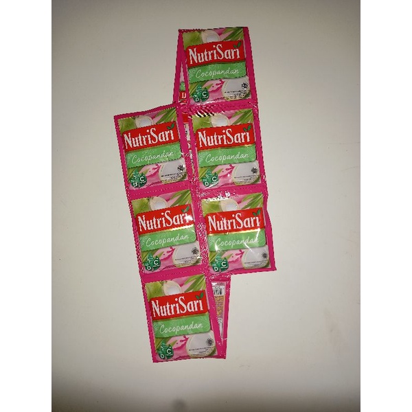 

NUTRISARI RENCENG RASA COCOPANDAN/ NUTRISARI ANEKA RASA/ NUTRISARI ALL VARIAN