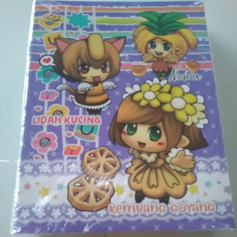 KIKY Buku Tulis Sekolah Warna 38 Lembar (Isi / Pak 10 Buku) / Kiky Motif Lucu