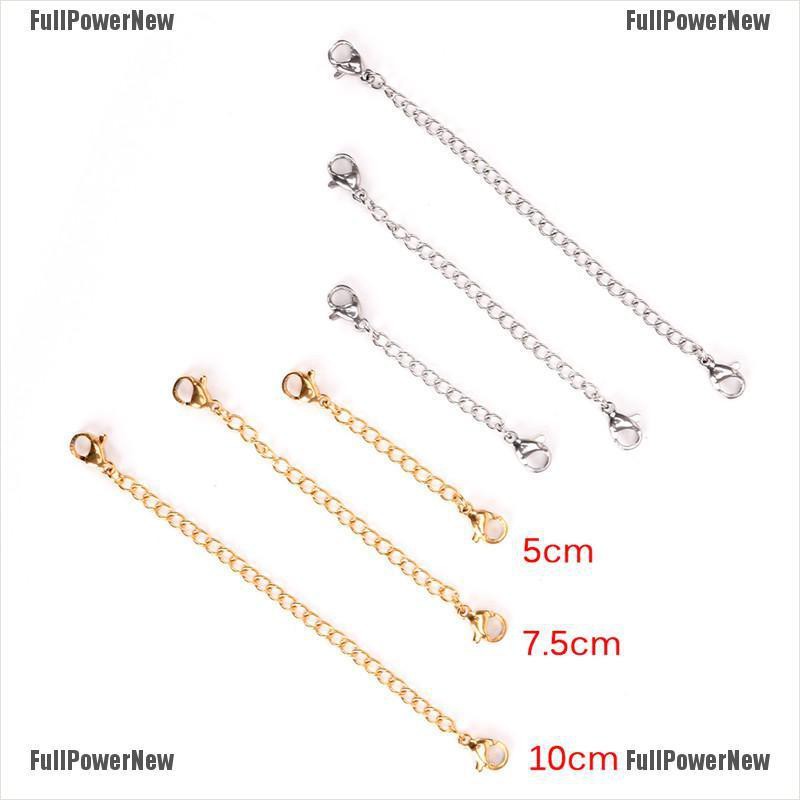 (FULL Jy) Rantai Extension Untuk Perhiasan Kalung / Gelang / Anting