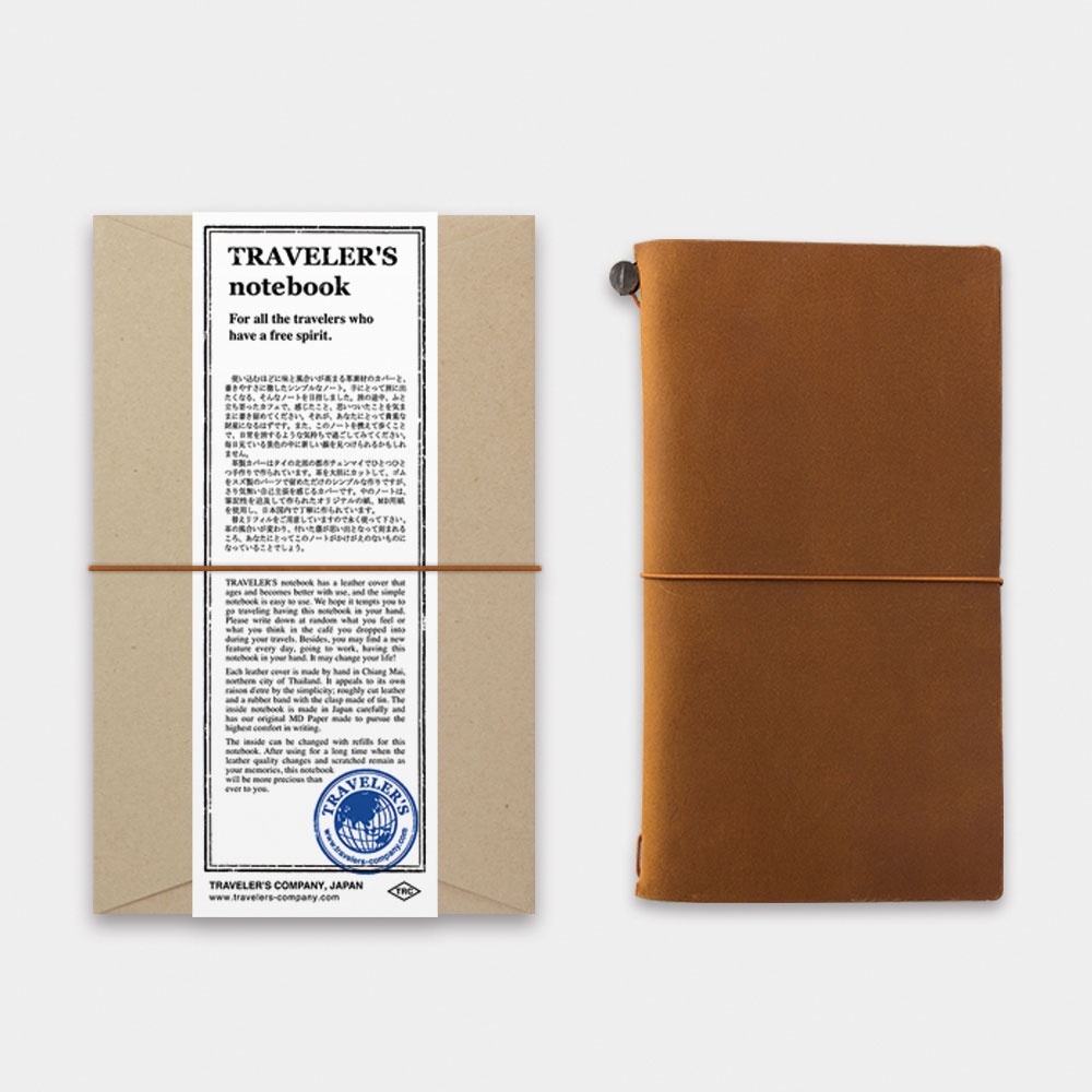 

Traveler's Notebook Regular Size Camel