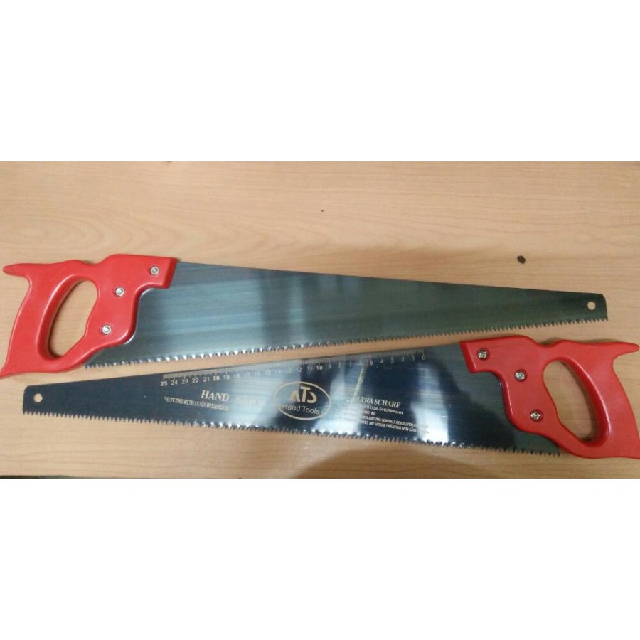 GERGAJI KAYU GAGANG PVC 20&quot;/HAND SAW/GERGAJI BANGUNAN TUKANG/GERGAJI POTONG SIAP PAKAI MURAH