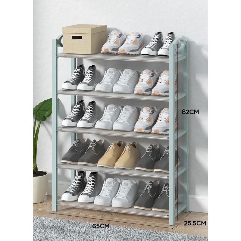 Rak Sepatu 5 Susun Anti Karat Shoe Rack Serbaguna SSR-002