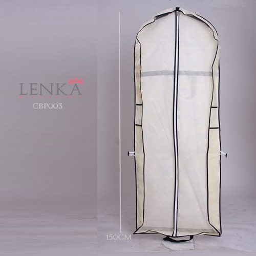 [BISA COD] TAS PELINDUNG GAUN COVER BAJU PENGANTIN PERNIKAHAN 145CM CBP003