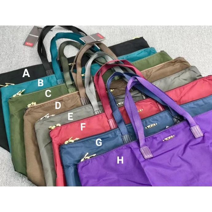 Tas Tumi Travel folding Shopping Bag Tote Pundak Besar Lipat ORIGINAL