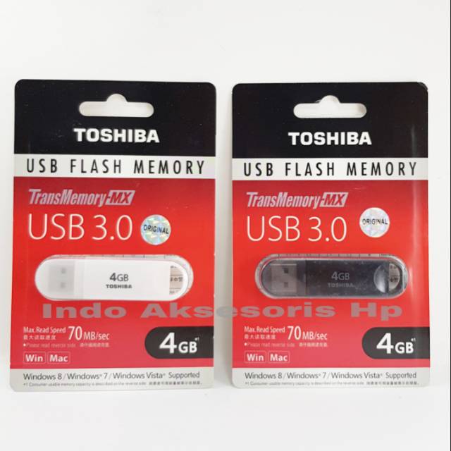ORIGINAL Flashdisk Toshiba 4GB 4 GB USB Original