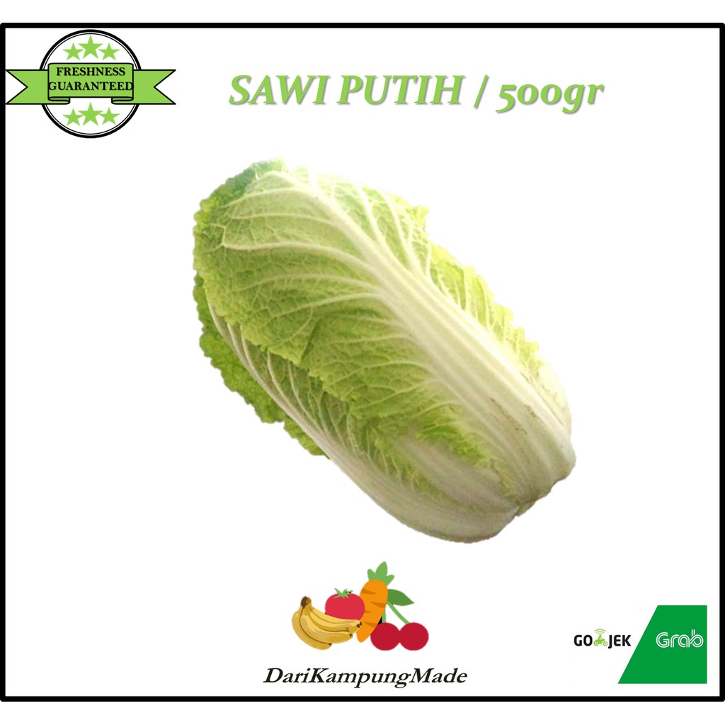 

GRAB / GOJEK ONLY / SAYUR SAWI PUTIH / DIJUAL PER 500GR