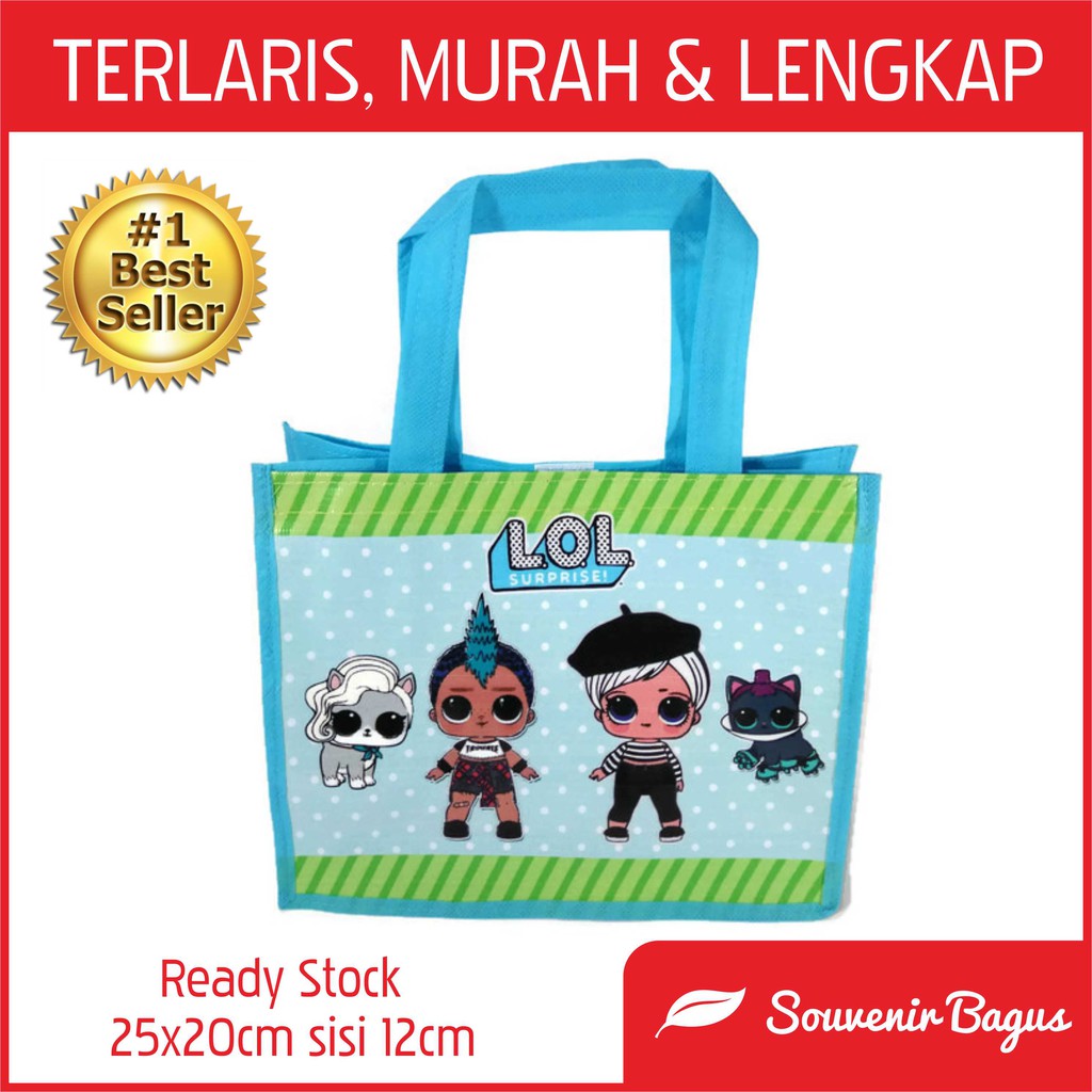 Tas Ultah LOL Surprise Boy Souvenir Ulang Tahun LOL Surprise Pets Termurah Terlaris