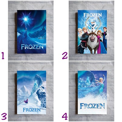 Poster film FROZEN 1 2013 anna elsa olaf kristoff | hiasan dinding dekorasi kamar anak