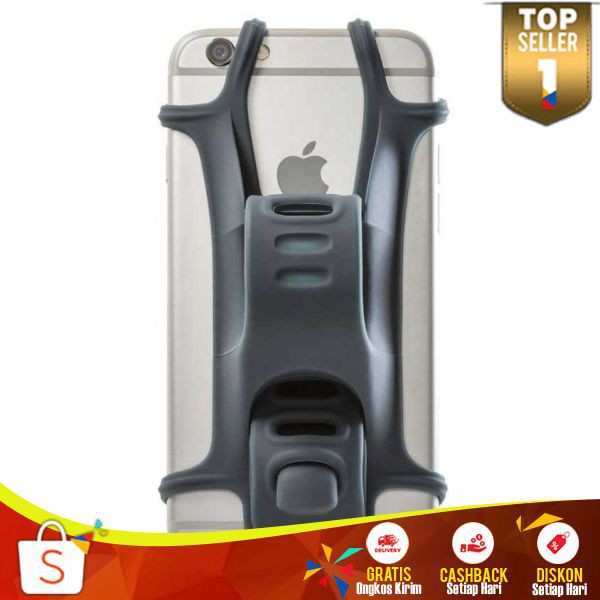 Holder Sepeda Smartphone Holder Stang HP Sepeda Penjepit Handphone Murah Bicycle Phone Holder Kuat