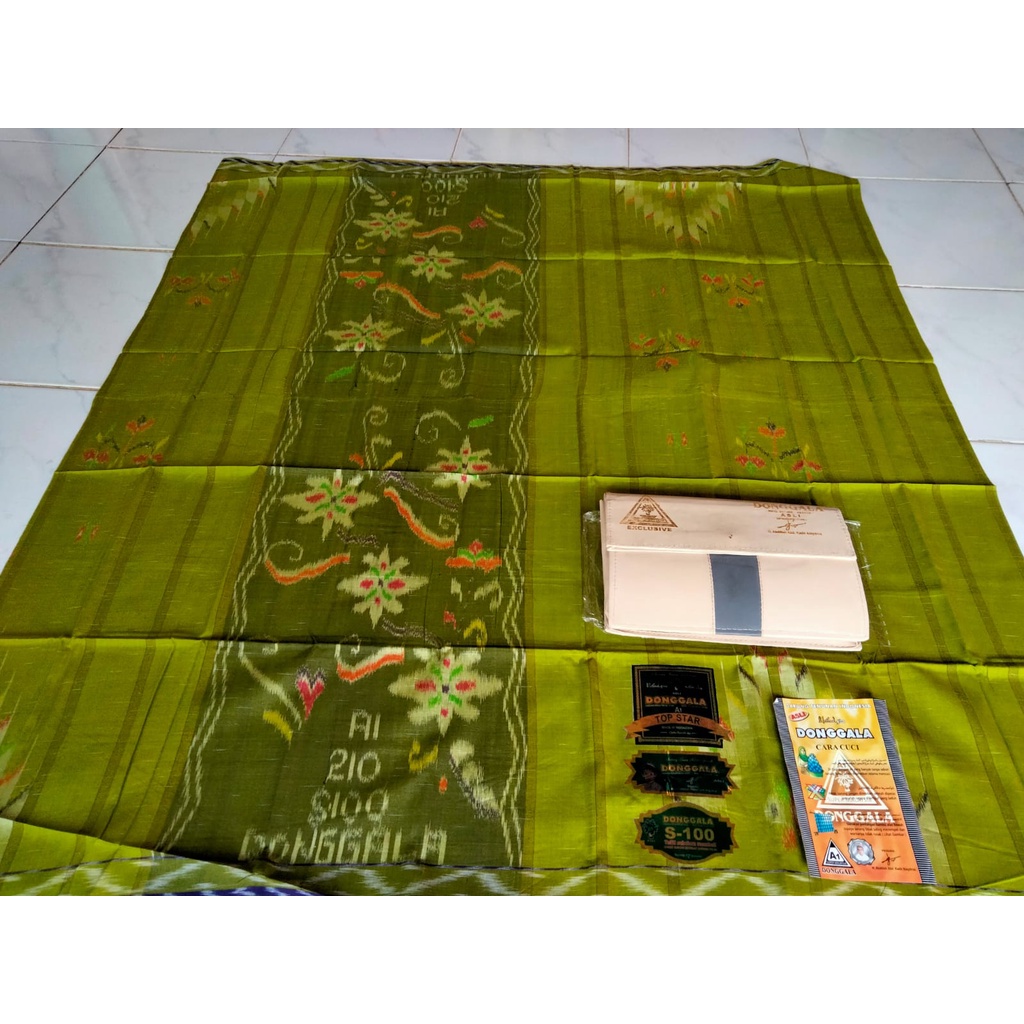 Sarung Donggala A1 Original Sutra full versi