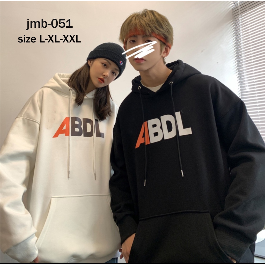 AA1 - Hoodie Couple Fleece Hodi Pasangan Jaket Kembar